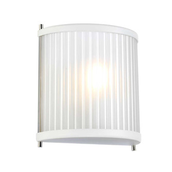 Corona One Light Wall Sconce in White (175|SC-CORONA1-WPN)