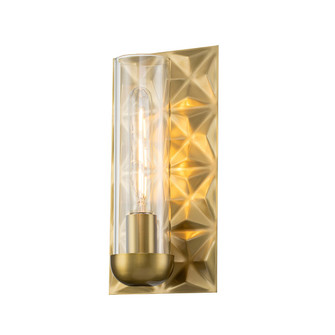 Alpha One Light Wall Sconce in Aged Brass (175|SC10503AGB-1)