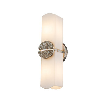 Elan Two Light Wall Sconce in Silver Leaf (175|SC01035S-2)