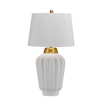 Bexley One Light Table Lamp in White (175|QN-Bexley-TL-WBB)