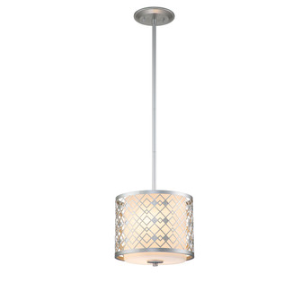 Ziggy Two Light Pendant in Lacquered Silver (175|PD1185LS-1)