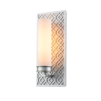 Ziggy One Light Bath in Lacquered Silver (175|BB1185LS-1)