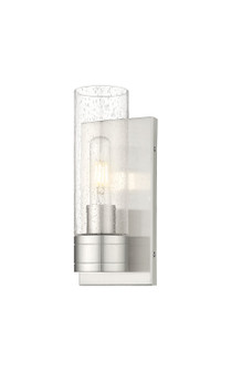 Downtown Urban One Light Wall Sconce in Satin Nickel (405|617-1W-SN-G617-8SDY)