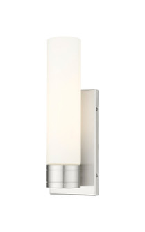 Downtown Urban One Light Wall Sconce in Satin Nickel (405|617-1W-SN-G617-11WH)