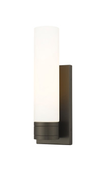 Downtown Urban One Light Wall Sconce in Oil Rubbed Bronze (405|617-1W-OB-G617-11WH)