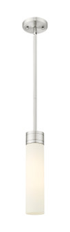 Downtown Urban One Light Mini Pendant in Satin Nickel (405|617-1S-SN-G617-11SWH)