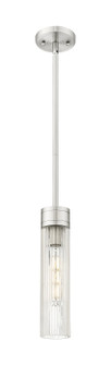 Downtown Urban One Light Mini Pendant in Satin Nickel (405|617-1S-SN-G617-11SCL)