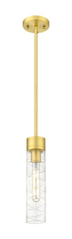 Downtown Urban One Light Mini Pendant in Satin Gold (405|617-1S-SG-G617-11DE)