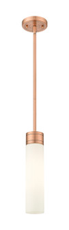 Downtown Urban One Light Mini Pendant in Antique Copper (405|617-1S-AC-G617-11SWH)