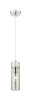 Downtown Urban One Light Mini Pendant in Satin Nickel (405|617-1P-SN-G617-8SM)