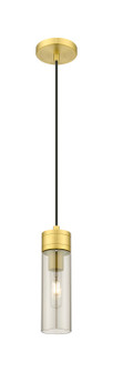 Downtown Urban One Light Mini Pendant in Satin Gold (405|617-1P-SG-G617-8SM)