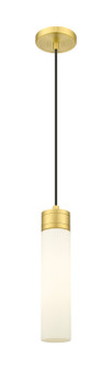 Downtown Urban One Light Mini Pendant in Satin Gold (405|617-1P-SG-G617-11SWH)