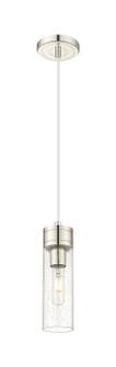 Downtown Urban One Light Mini Pendant in Polished Nickel (405|617-1P-PN-G617-8SDY)