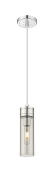 Downtown Urban One Light Mini Pendant in Polished Chrome (405|617-1P-PC-G617-8SM)