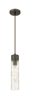 Downtown Urban One Light Mini Pendant in Oil Rubbed Bronze (405|617-1P-OB-G617-11DE)