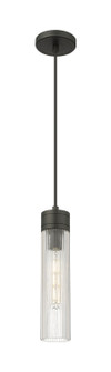 Downtown Urban One Light Mini Pendant in Matte Black (405|617-1P-BK-G617-11SCL)