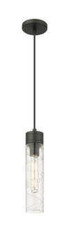 Downtown Urban One Light Mini Pendant in Matte Black (405|617-1P-BK-G617-11DE)