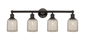 Edison Four Light Bath Vanity in Oil Rubbed Bronze (405|616-4W-OB-G559-5ME)