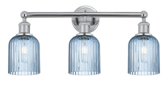 Edison Three Light Bath Vanity in Polished Chrome (405|616-3W-PC-G559-5BL)