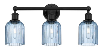 Edison Three Light Bath Vanity in Matte Black (405|616-3W-BK-G559-5BL)