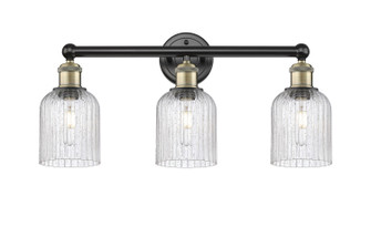 Edison Three Light Bath Vanity in Black Antique Brass (405|616-3W-BAB-G559-5SDY)