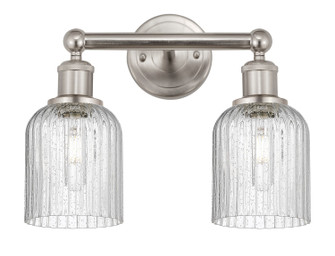 Edison Two Light Bath Vanity in Brushed Satin Nickel (405|616-2W-SN-G559-5SDY)