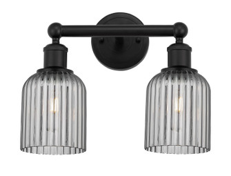 Edison Two Light Bath Vanity in Matte Black (405|616-2W-BK-G559-5SM)