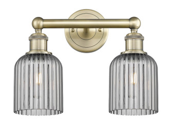 Edison Two Light Bath Vanity in Antique Brass (405|616-2W-AB-G559-5SM)