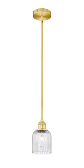 Edison One Light Mini Pendant in Satin Gold (405|616-1S-SG-G559-5SDY)