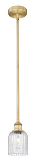 Edison One Light Mini Pendant in Brushed Brass (405|616-1S-BB-G559-5SDY)