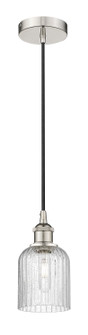 Edison One Light Mini Pendant in Polished Nickel (405|616-1P-PN-G559-5SDY)