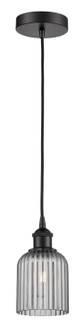 Edison One Light Mini Pendant in Matte Black (405|616-1P-BK-G559-5SM)