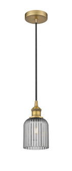 Edison One Light Mini Pendant in Brushed Brass (405|616-1P-BB-G559-5SM)