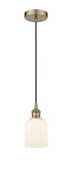 Edison One Light Mini Pendant in Antique Brass (405|616-1P-AB-G559-5GWH)