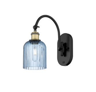 Ballston One Light Wall Sconce in Black Antique Brass (405|518-1W-BAB-G559-5BL)