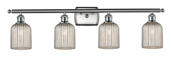 Ballston Four Light Bath Vanity in Brushed Satin Nickel (405|516-4W-SN-G559-5ME)