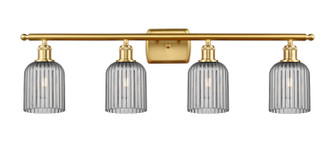 Ballston Four Light Bath Vanity in Satin Gold (405|516-4W-SG-G559-5SM)