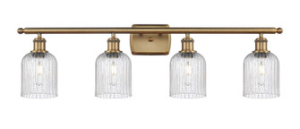 Ballston Four Light Bath Vanity in Brushed Brass (405|516-4W-BB-G559-5SDY)