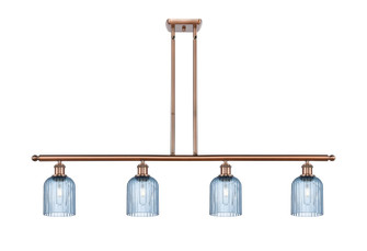 Ballston Four Light Island Pendant in Antique Copper (405|516-4I-AC-G559-5BL)