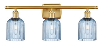 Ballston Three Light Bath Vanity in Satin Gold (405|516-3W-SG-G559-5BL)