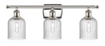 Ballston Three Light Bath Vanity in Polished Nickel (405|516-3W-PN-G559-5SDY)