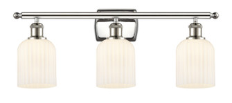 Ballston Three Light Bath Vanity in Polished Nickel (405|516-3W-PN-G559-5GWH)