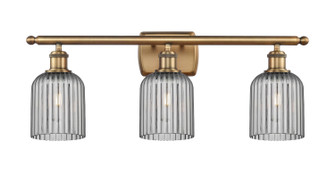 Ballston Three Light Bath Vanity in Brushed Brass (405|516-3W-BB-G559-5SM)