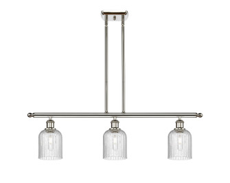 Ballston Three Light Island Pendant in Polished Nickel (405|516-3I-PN-G559-5SDY)