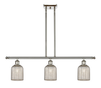 Ballston Three Light Island Pendant in Polished Nickel (405|516-3I-PN-G559-5ME)
