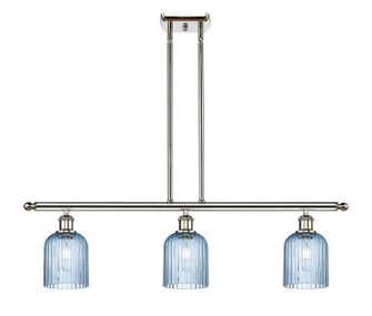 Ballston Three Light Island Pendant in Polished Nickel (405|516-3I-PN-G559-5BL)