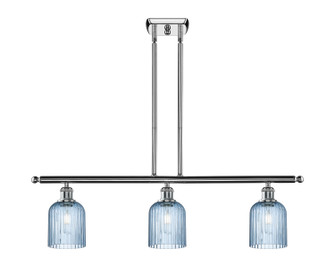 Ballston Three Light Island Pendant in Polished Chrome (405|516-3I-PC-G559-5BL)