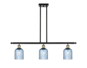 Ballston Three Light Island Pendant in Black Antique Brass (405|516-3I-BAB-G559-5BL)
