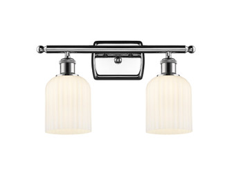 Ballston Two Light Bath Vanity in Polished Chrome (405|516-2W-PC-G559-5GWH)