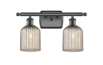 Ballston Two Light Bath Vanity in Oil Rubbed Bronze (405|516-2W-OB-G559-5ME)